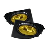 03-05 Honda Civic SI 3DR OEM Style Yellow Fog lights by Luminx Lighting