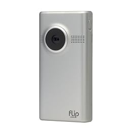 Flip MinoHD Video Camera - Silver 4 GB 1 Hour 3rd Generation NEWEST MODEL