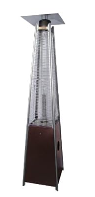 AZ Patio Heaters HLDSO-WGTHG Quartz Glass Tube Patio Heater, Hammered Bronze