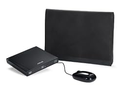 Low price ASUS Netbook Kit for 10 Netbooks - Black 8X Super-Multi Slim External DVD-RW Drive Black USB Mouse and 10 Black Protective Netbook Sleeve Case