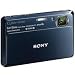 Sony DSC-TX7 10.2MP CMOS Digital Camera with 4x Zoom with Optical Steady Shot Image Stabilization and 3.5 inch Touch Screen LCD (Blue)