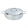 Demeyere Apollo 4.2-Quart Low Casserole / Saucepot with Lid