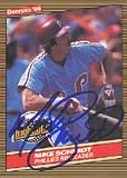 Mike Schmidt, Philadelphia Phillies Autographed Card