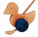 Wooden Toys - Waddle Duck Push Toy