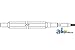 A&I - Shaft, Feeder House, Upper. PART NO: A-H86089