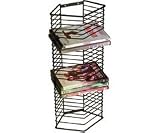 Atlantic 1331 Onyx DVD Black Wire Rack