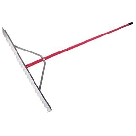 Union Tools 760-63133 Aal36S-7 Del Aluminum Asphalt Lute Rake 36 Inchx4 Inch