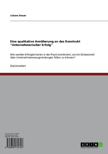 Eine qualitative Annäherung an das Konstrukt 