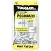 Toggler 50200 Toggle Concrete Anchor, Plastic, #8 Threads, Pack Of 9