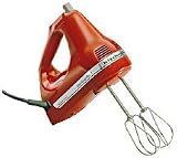 KitchenAid KHM7T 7-Speed Ultra Power Plus Hand Mixer, Empire Red