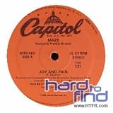 MAZE FEATURING FRANKIE BEVERLY / JOY AND PAIN (CLEAR VINYL)