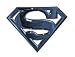 Search : Chrome Color Die Cut Superman Belt Buckle