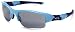 Oakley Men's Flak Jacket XLJ Tampa Bay Rays Sunglasses,Light Blue Frame/Black Lens,one size
