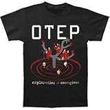 Otep Men's Exploitation T-shirt Medium Black