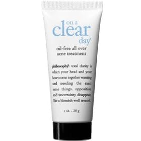 philosophy - on a clear day - oil-free acne treatment gel