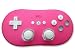 Pink Silicone Skin for Nintendo Wii Classic Controller, by Vortex (TM)