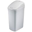 Trento Sensor 27 White Trash Can