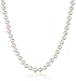 14k Yellow Gold Akoya Cultured Pearl Necklace and Stud Earring Set (6.5-7mm)