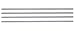 BOSCH MS1222 Extra-Long Base Extension Rods for 4412 5412L Miter Saws