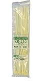 ベアーBEAR ケーブルロックタイKR-530 530mm 30本入り (屋内用) 白色