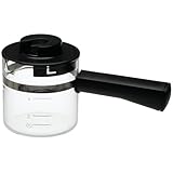 Capresso 3011.01 4-Cup Glass Replacement Carafe with Lid for Mini Espresso Machine