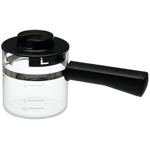 Capresso 3011.01 4-Cup Glass Replacement Carafe with Lid for Mini Espresso Machine by Capresso