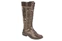 Woodstone, Damen Schaftstiefel, dunkelbraun, RENO Art. 32986