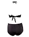 Surenow Womens Retro 50s swimwear Halter High Waist Bikini Swimsuit Bathing Suit
