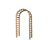 Western Red Cedar Wood Outdoor Garden Trellis Arbor