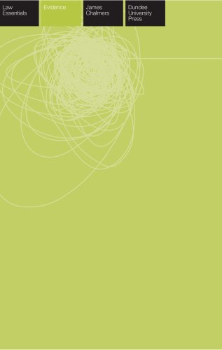 City Travel Guides Discounted  Search : Evidence Essentials (Law Essentials) (Scots Law Essentials)