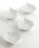 Martha Stewart Collection Soy Leaf Dishes, Set of 4