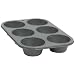 Kitchen & Housewares : Baker's Secret Basics Nonstick 6-Cup Texas Muffin Pan