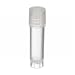 Wheaton W985853 Polypropylene Conical 2mL CryoElite Cryogenic Freestanding Vial, with External Threaded Natural Cap (Case of 1000)