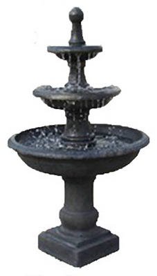 Bond MFG Company Y97094 Belmont Fiberglass Fountain - 3 Tier