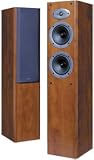 Celestion F30 Three Way Tower Floorstanding Speaker - dark aplle Finish -