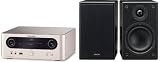 Marantz M-CR502 DAB HiFi System with Denon SCM37 Speakers (Black) 6 Metres Speaker Cable included