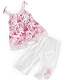 Nannette Little Girl Printed Tank & Capri Set