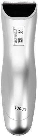 Professional Electric Pet Dog Cat Rechargeable Hair Trimmer Shaver Razor Grooming Clipper Cordless Wireless (Silver)