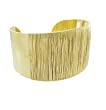 GOLD WIRE CUFF BRACELET