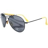 Vans Wingman Aviator Sunglasses - Black-Yellow