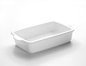 White Basics Auflaufform eckig 32 cm, in Geschenkbox