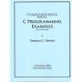 Computer Science Series, C Programming Examples (Examples, 5th Edition)