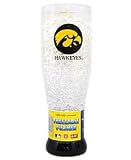 Iowa Hawkeyes Crystal Pilsner Glass