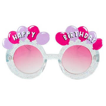 Happy Birthday Balloons Sunglasses