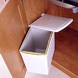 Under sink waste bin, 16 litre, whiteby Fitmykitchen