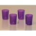 Purple Glass Votive Candle Holders (Set of 12)