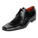 Jeff Banks- Black apron lace up shoes at Debenhams