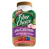 Fiber Choice Plus Calcium Sugar Free Chewable Tablets With Assorted Berry - 90 Ea