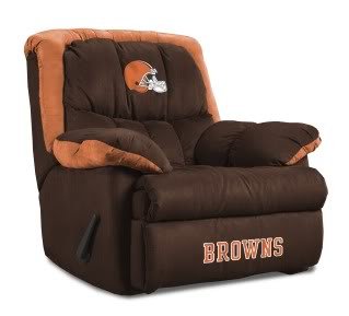 Home Team NFL Cleveland Browns Home Team Recliner