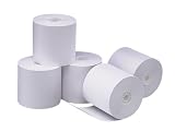 PM Company Perfection POS/Cash Register Rolls, 3.25 Inches x 240 Feet, White, 5 per Pack (09862)